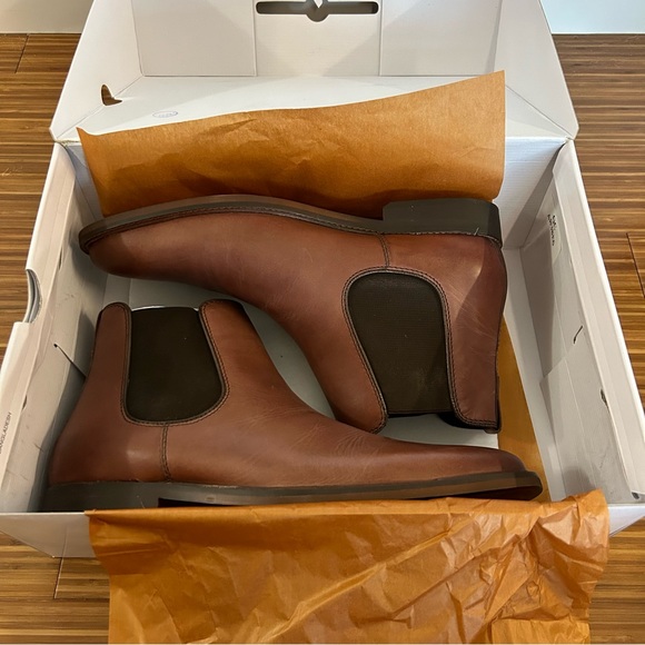 Aldo Kyren Chelsea Boot Cognac Leather - Picture 2 of 7